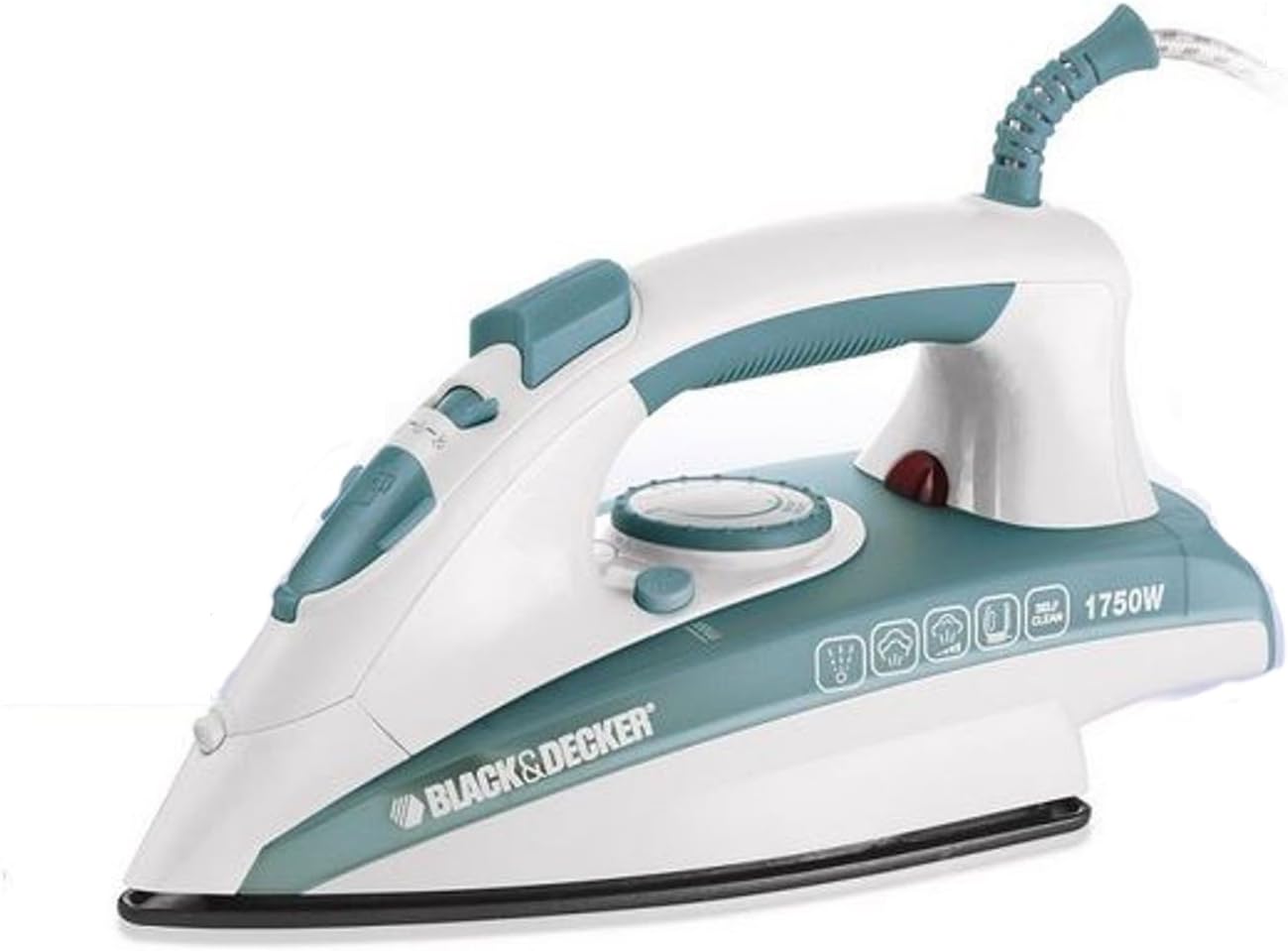 Black & Decker Steam Iron, 2200W, Blue, Model X2000-B5