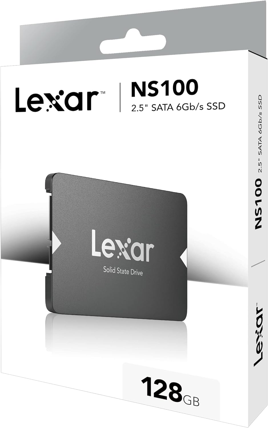 Lexar NS100 2.5-Inch SATA 6GB/s Internal SSD, 128GB Capacity