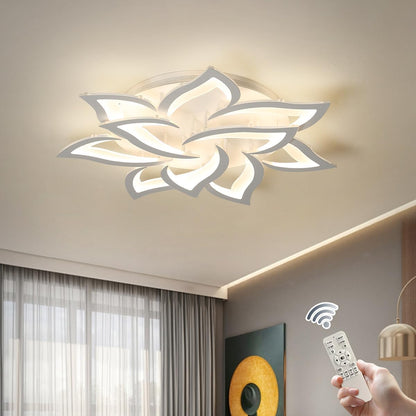 Garwarm LED Ceiling Light, High Brightness Long Ceiling Lamps,6000K Cool White Modern Ultra Thin Low Profile Light Fixture for Office Living Room Bedroom Kitchen Study Room Hallway, White/20W/ 40cm