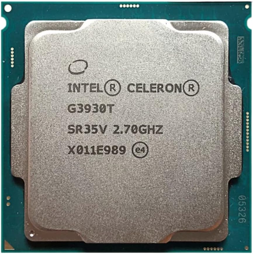 Intel Celeron G3930T 2.7 GHz Dual-Core Dual-Thread 35W CPU Processor LGA 1151