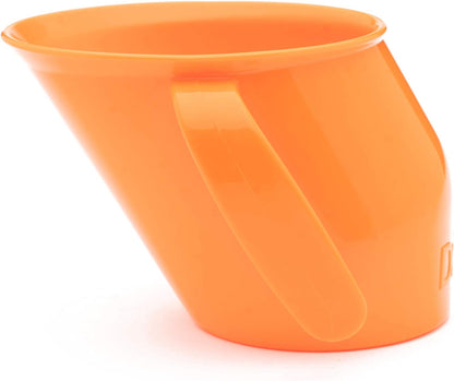 Doidy Cup - Training Sippy Cups for Toddler Cup & Babies - Unique Slanted Design Two Handles Baby Cup - Great Weaning Cup for Milk, Water & Juice - Use from 3-6 Months to Toddler (Purple)