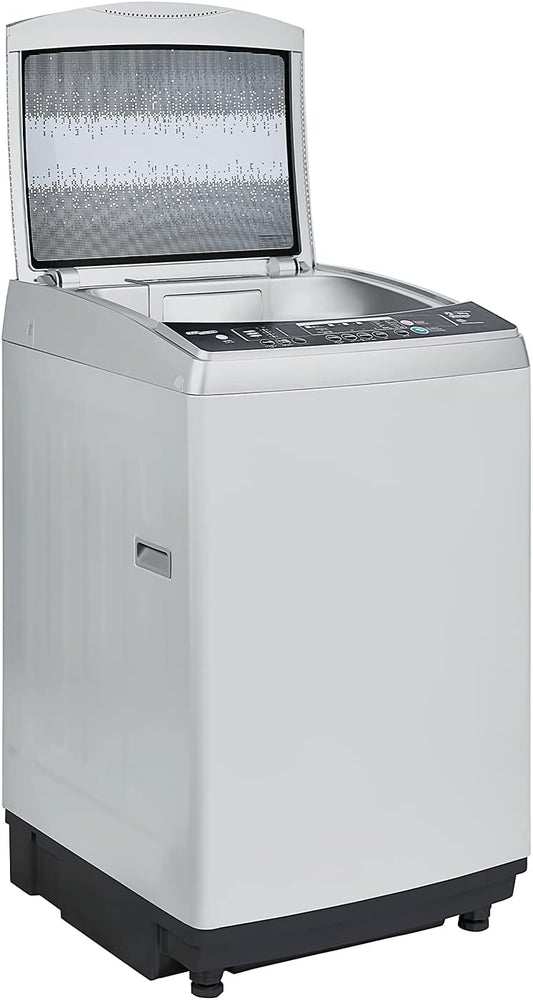 Super General 9 kg fully automatic Top-Loading Washing Machine SGW-920-NS, Silver, 8 Programs, Spin Dry, efficient Top-Load Washer with Child-Lock, LED Display, 1 Year Warranty