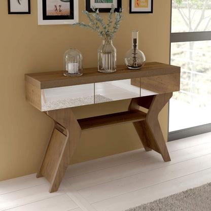 Artely Houston Console Table, Off White,W 120 cm X D 33 H 80