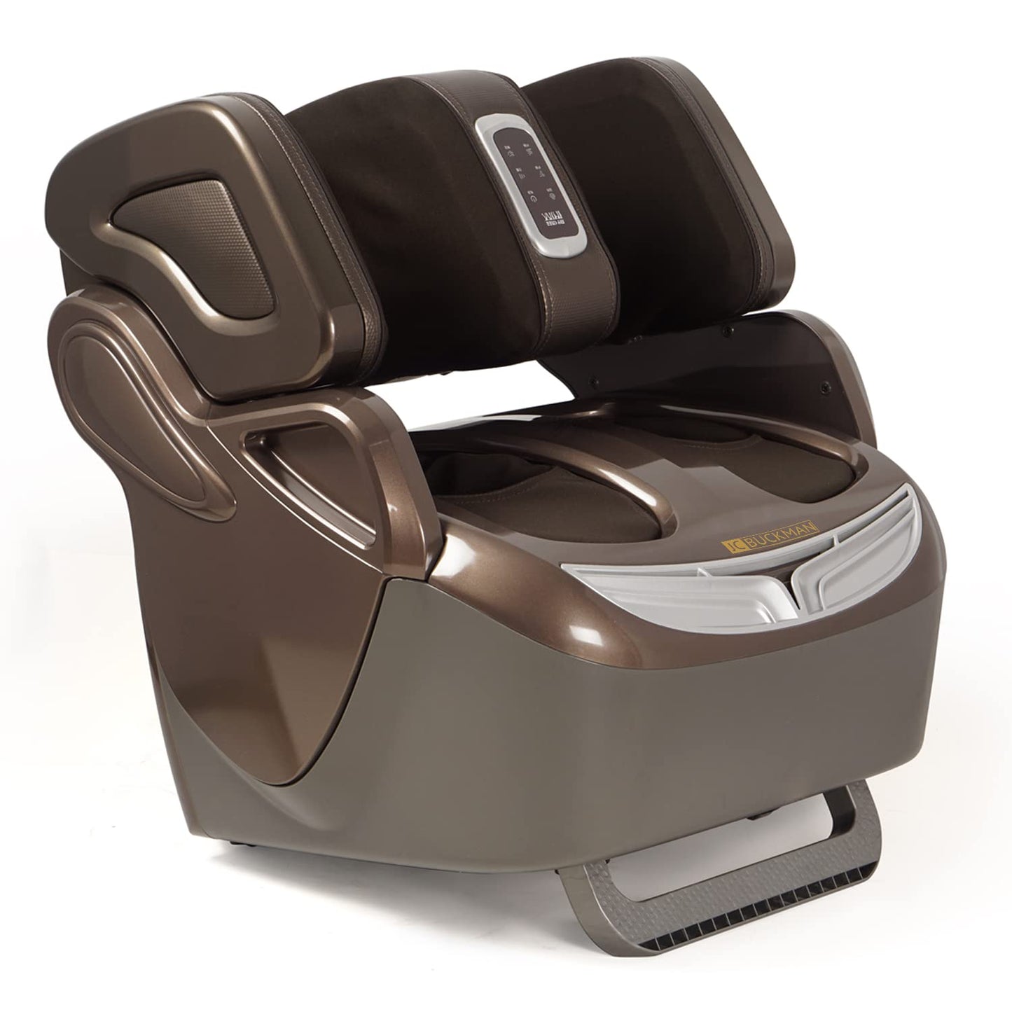 JC BUCKMAN PleaseUs Foot Massager-Shiatsu Foot Massage Machine w/Heat Kneading, Rolling, Scraping for Calf-Leg-Ankle Plantar Fasciitis, Blood Circulation, Pain Relief