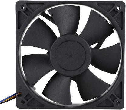 Cooling Fan, Automatic Speed Control PWM Cooling Fan, 4Pin Cooling Fan, for Extreme Heat Dissipation/Server Using