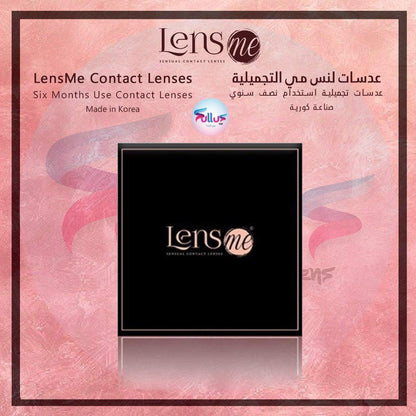 Unisex Lensme Contact Lenses, Lensme Grey, Cosmetic Contact Lenses, Six Months Disposable Grey Color