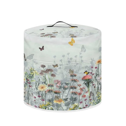 Tutolipy Floral Print Air Fryer Cover Dust Cover for,Kitchen Appliance Dust Cover with Pocket and Top Handle,Stylish Home Decor