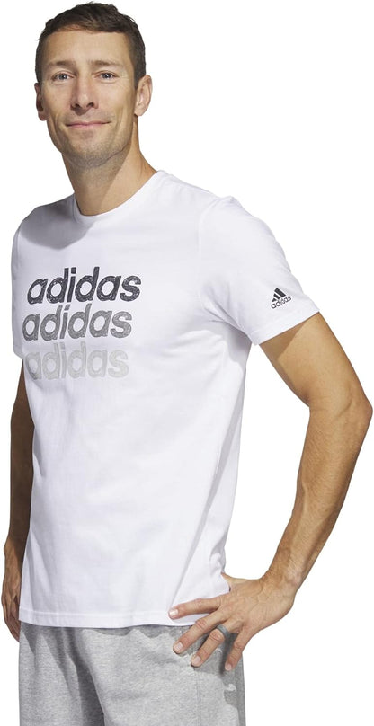 adidas Men's Multi Linear Sportswear Graphic T-Shirt