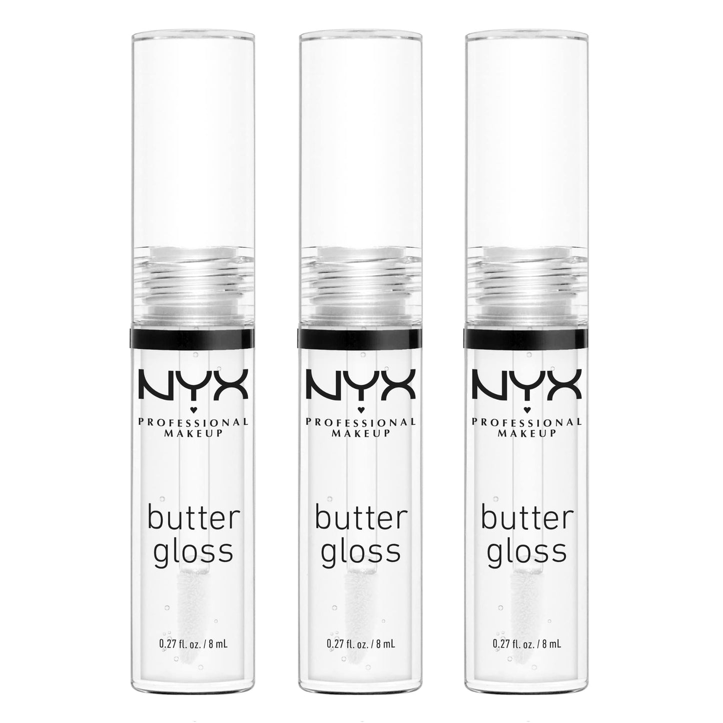 NYX PROFESSIONAL MAKEUP Butter Gloss, Strawberry Parfait, 0.27 Ounce