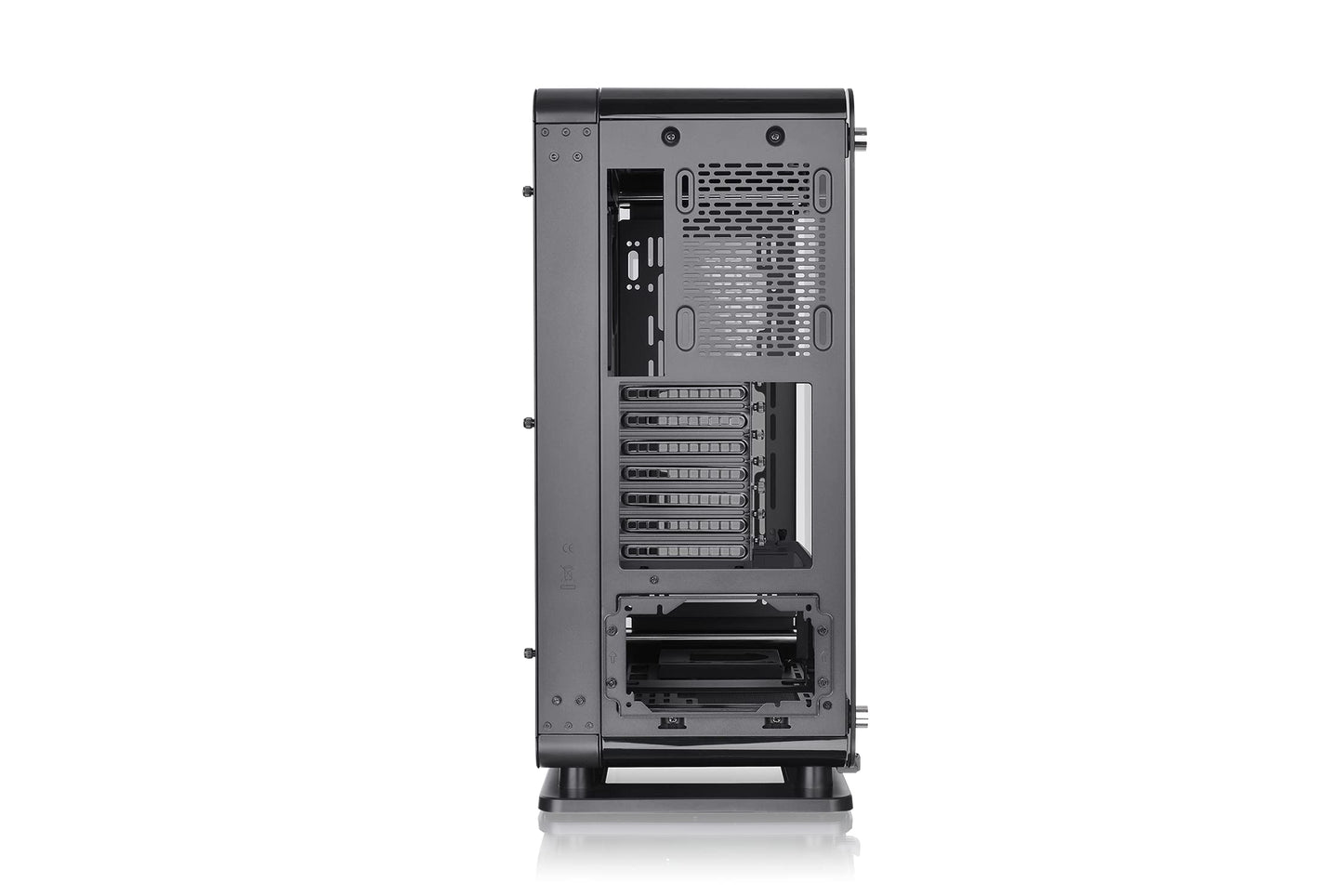 Thermaltake Core P6 TG Dual-Form Transformable/2-Way Layout ATX Mid Tower Computer Case - White, CA-1V2-00M6WN-00