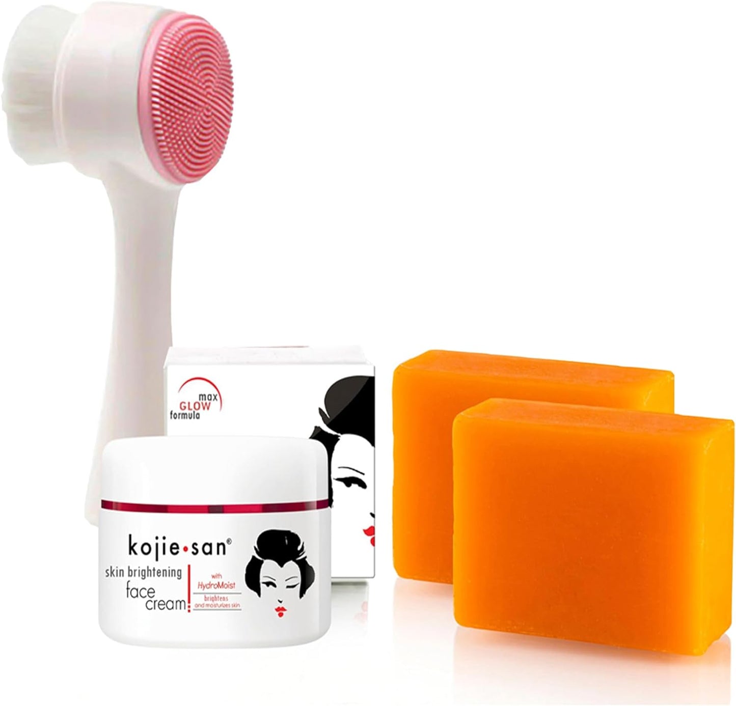 Kojie San 3 x 65G Kojie San Skin Kojic Acid Lightening Soap in Industry-leading Frustration Free Packaging