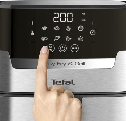 TEFAL Air Fryer | Easy Fry Essential |3.5 L Capacity | 1430W | Healthy Cooking |Adjustable Temperature | 2 Years Warranty | EY130840