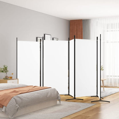 vidaXL 1-Panel Room Divider Folding Panel Screen Movable Partition Privacy Separator Wall Furniture Indoor Bedroom Office Black 175x180 cm