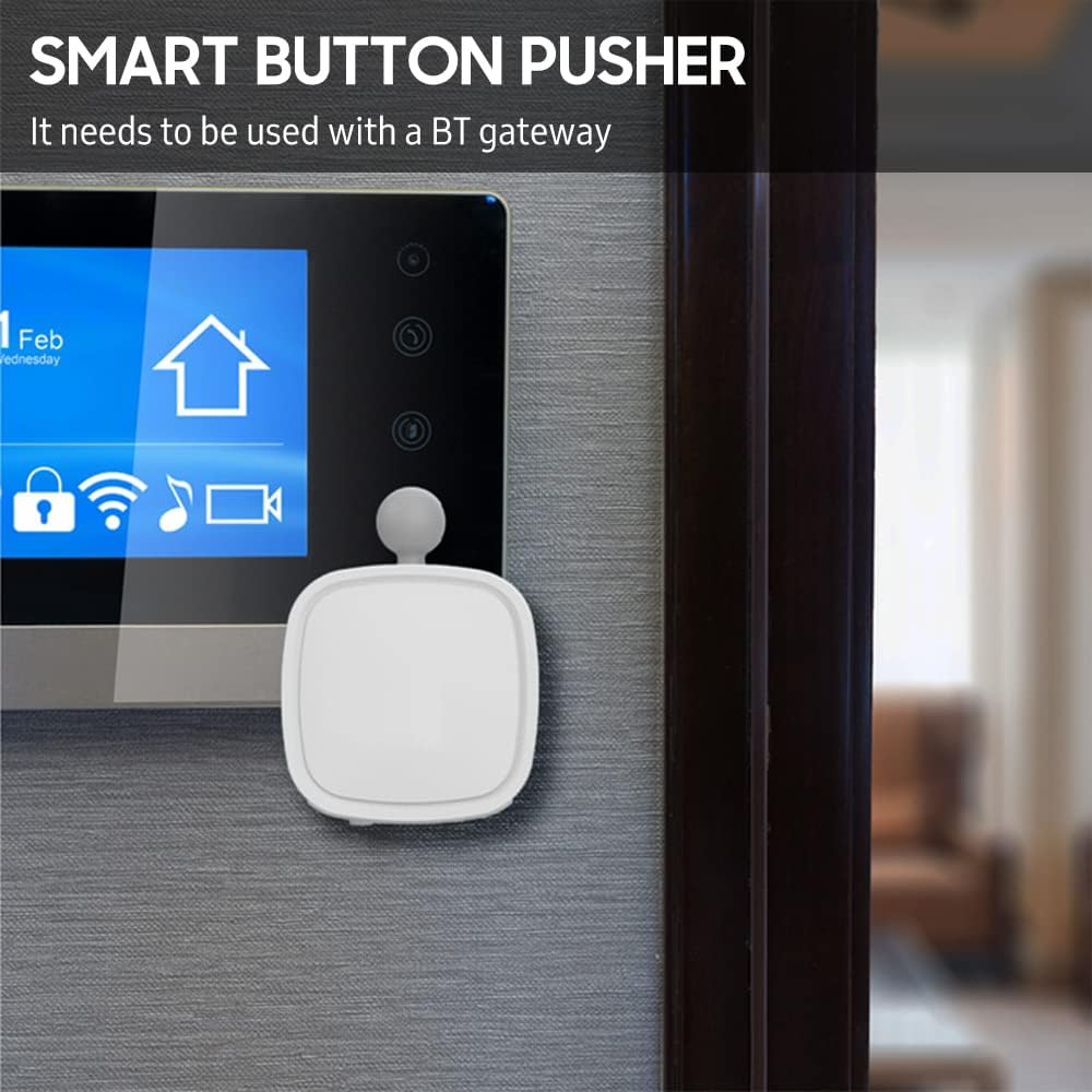 Pepisky Mini BT Fingerbot Home Automation Controller APP Control Voice Control Schedule Timer Fingerbot Home Appliances Switch Pusher Smart Controller (BT Gateway Required)