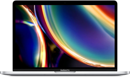 Apple 2020 MacBook Pro (13-inch, Touch Bar, 2.0GHz Quad-Core 10th-generation Intel Core i5 Processor, 16GB RAM, 512GB SSD) - Silver; Arabic/English (Renewed)