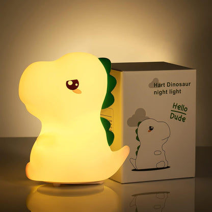 Dimanito Cute Kids Night Light Night Lamp Night Lights for Kids Bedroom Toddler Baby Portable Silicone Battery Led Nightlight Nursery (Cute Bunny)