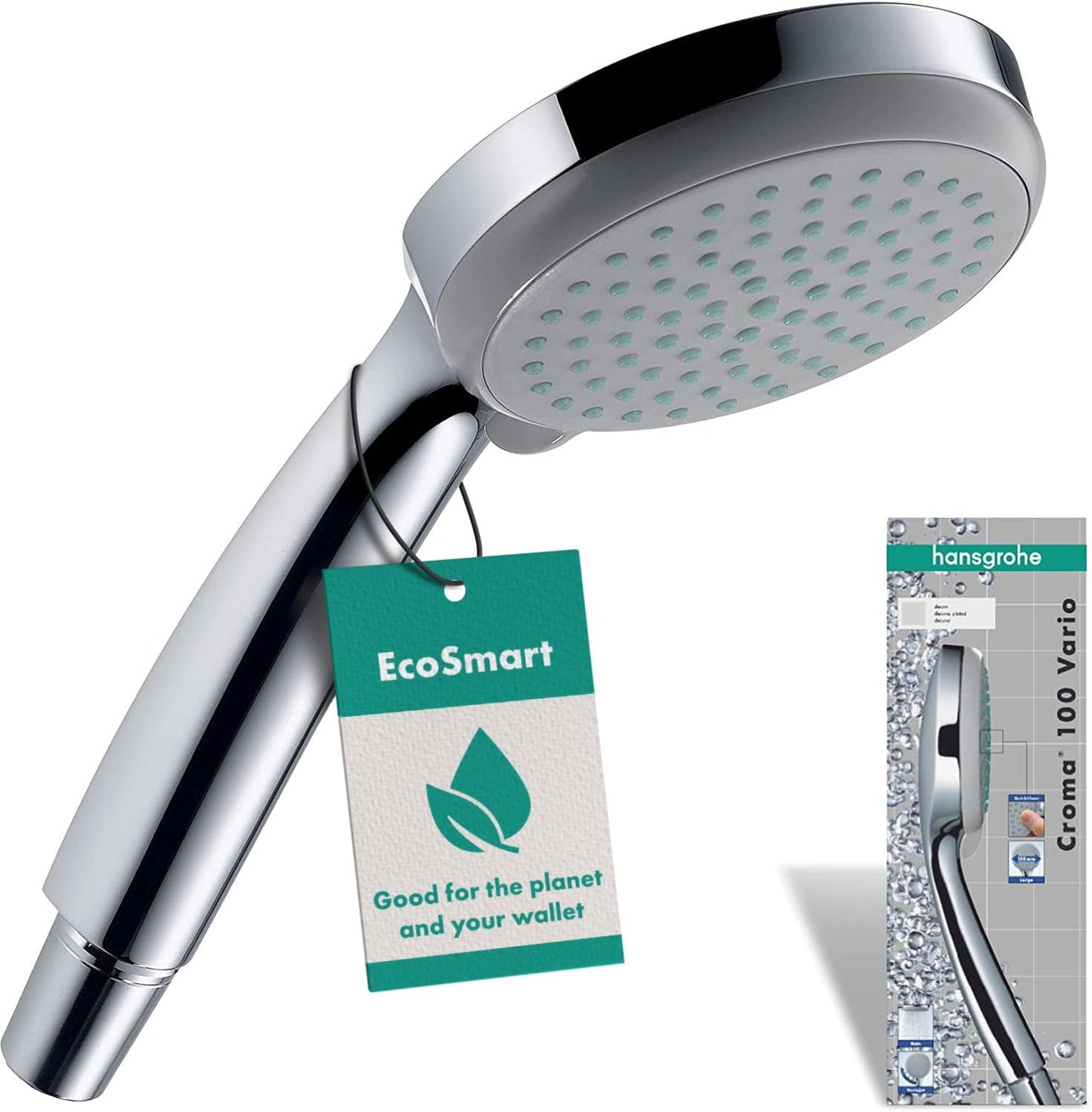 hansgrohe Croma 100 Mono Hand Shower EcoSmart 9 l/min Chrome 28583000