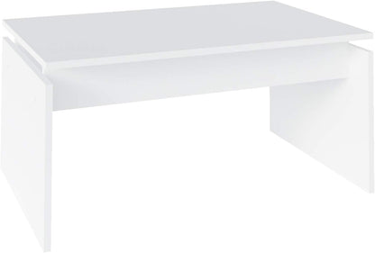 Artely Cris Coffee Table, White - W 80 X D 50 x H 38 cm