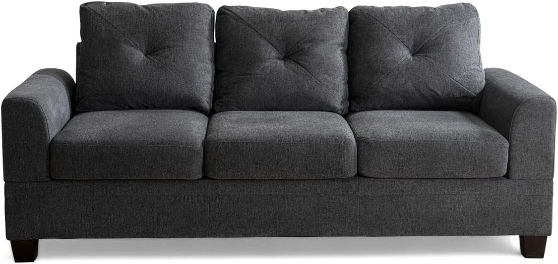 Pan Home ADMIRE 3 SEATER SOFA - GREY