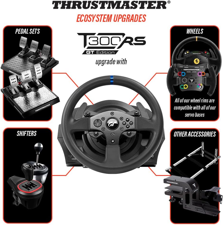 Thrustmaster T150 Force Feedback Ferrari Edition (PS4 / PS3 / PC) – CaveHubs