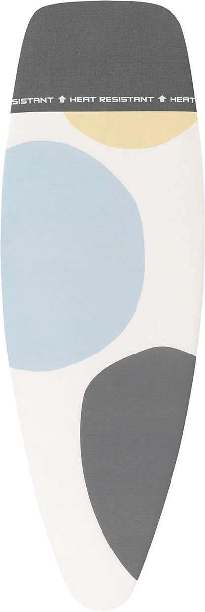 Brabantia 216800 Metallised Silver Ironing Board Cover With 2 Mm Foam, L 110 X W 30 Cm, Size A