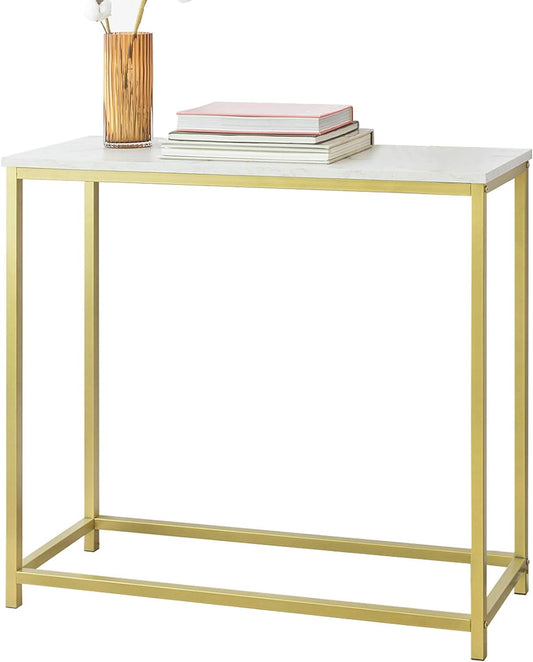 SoBuy (UAE STOCK) SoBuy FSB29-G, Nordic Console Table Side Table End Table Hall Table Living Room Table, 80x30x75cm