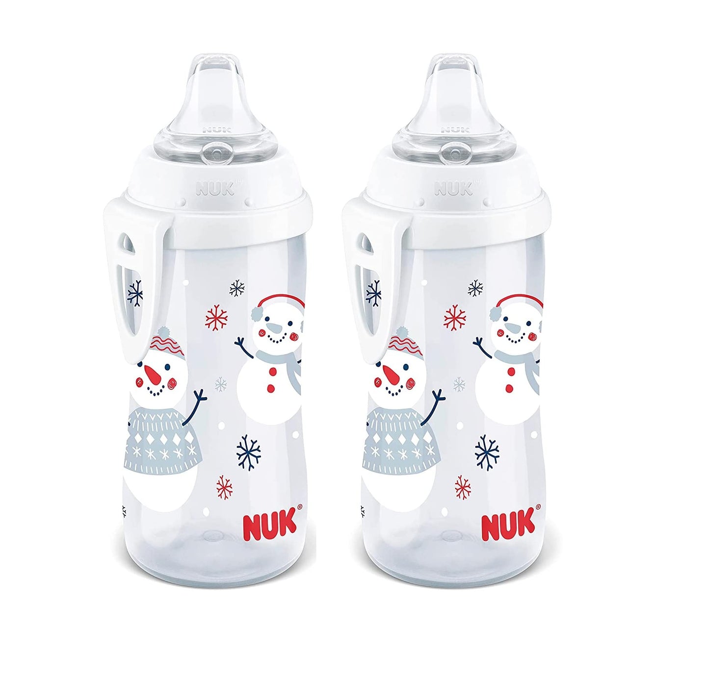 NUK Active Sippy Cup, 10 oz, 2 Pack, 12+ Months, Timeless Collection, Amazon Exclusive