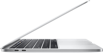 Apple 2020 MacBook Pro (13-inch, Touch Bar, 2.0GHz Quad-Core 10th-generation Intel Core i5 Processor, 16GB RAM, 512GB SSD) - Silver; Arabic/English (Renewed)