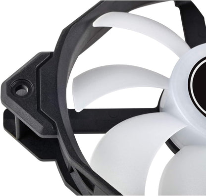 CORSAIR AF140 LED Low Noise Cooling Fan, Dual Pack - White, 140 mm