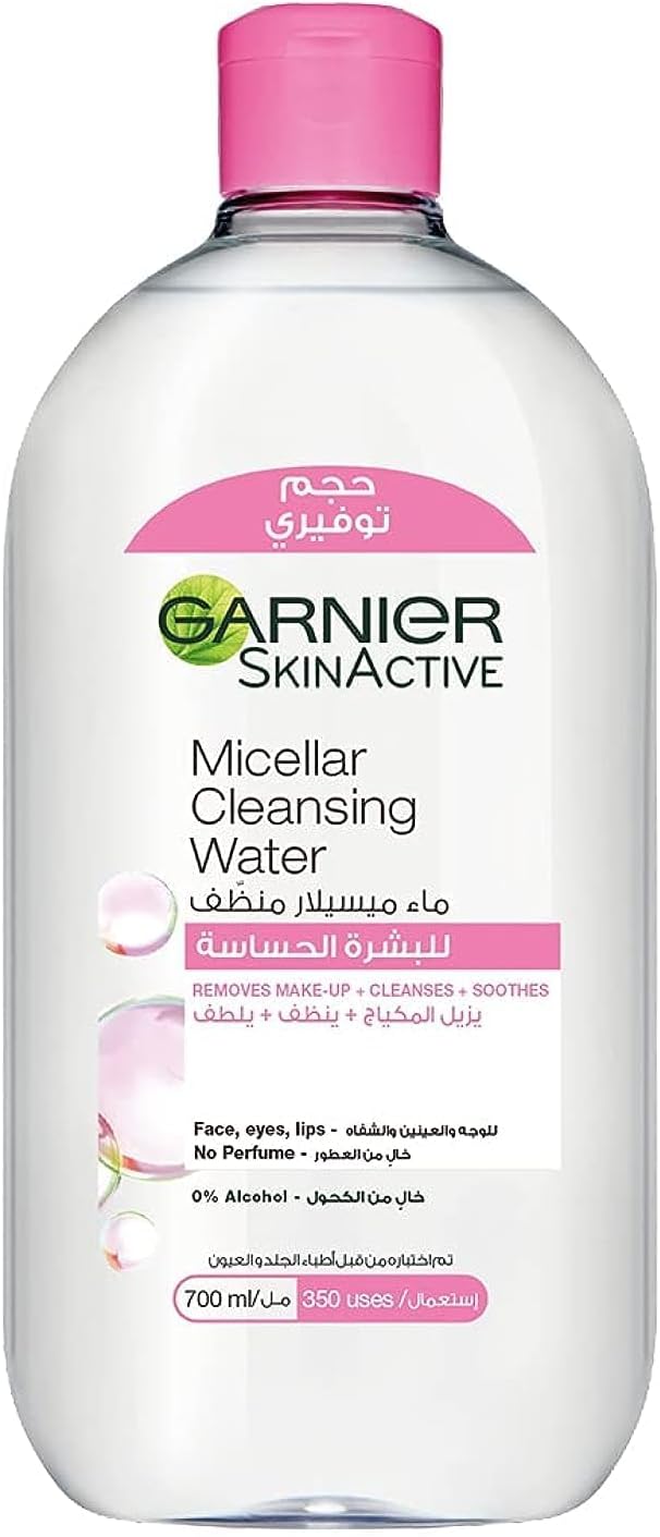 Garnier Skin Active Micellar Cleansing Water Classic Makeup Remover, 400ml + Micellar Cleansing Water In Oil 100 ml