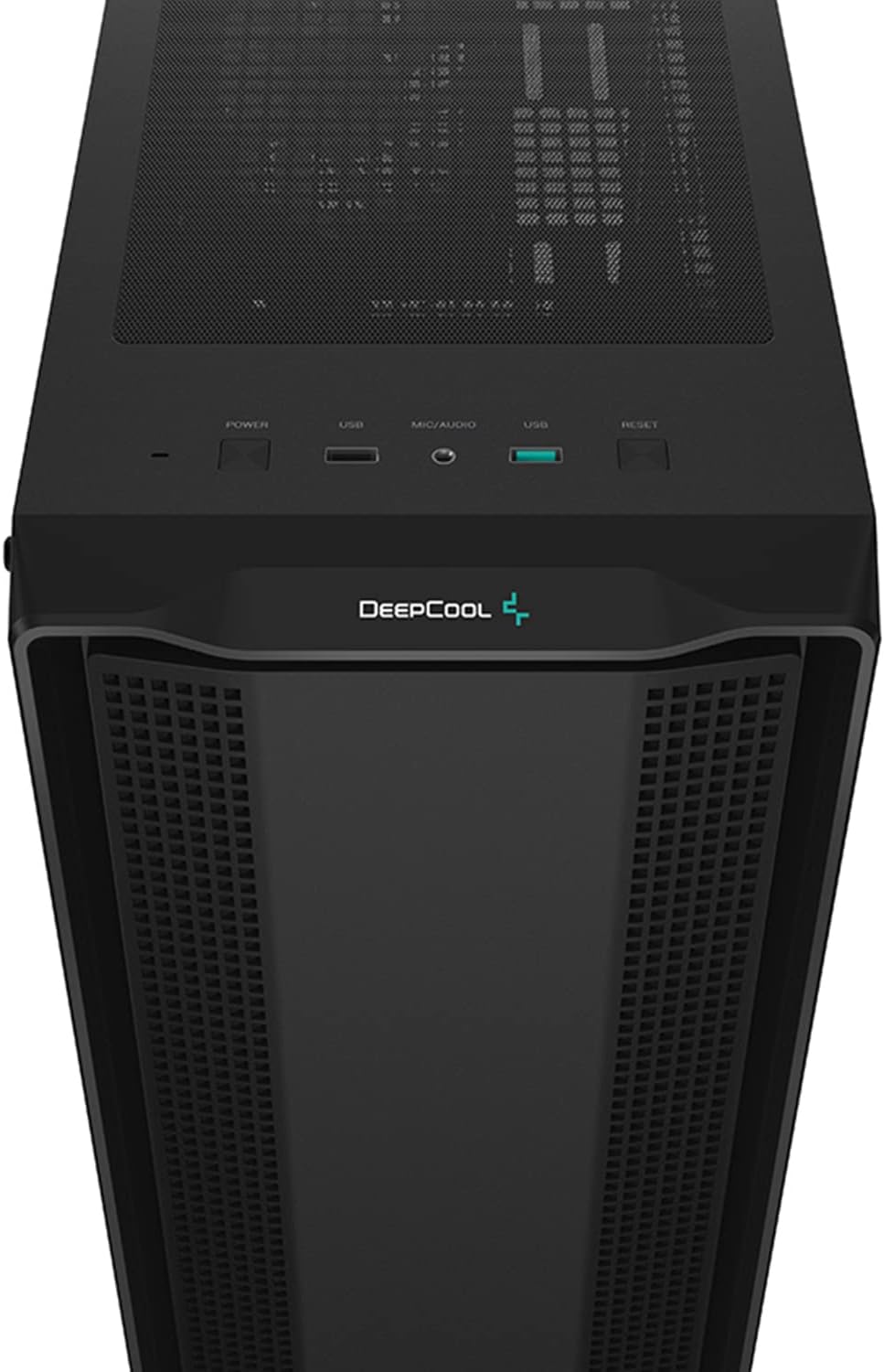 Deepcool MID TOWER CASE CG560 Side window Black MidTower Power supply included No