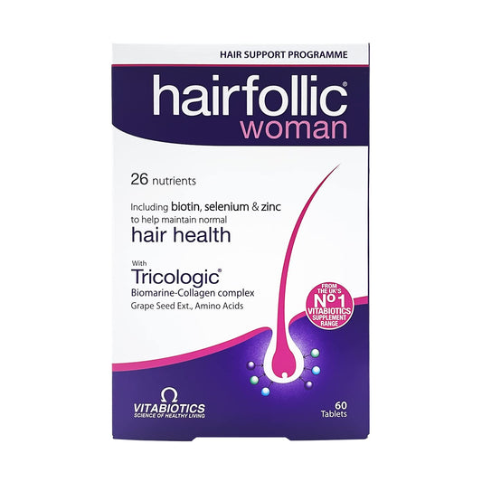 Vitabiotics Hairfollic Woman, 60 Tablets