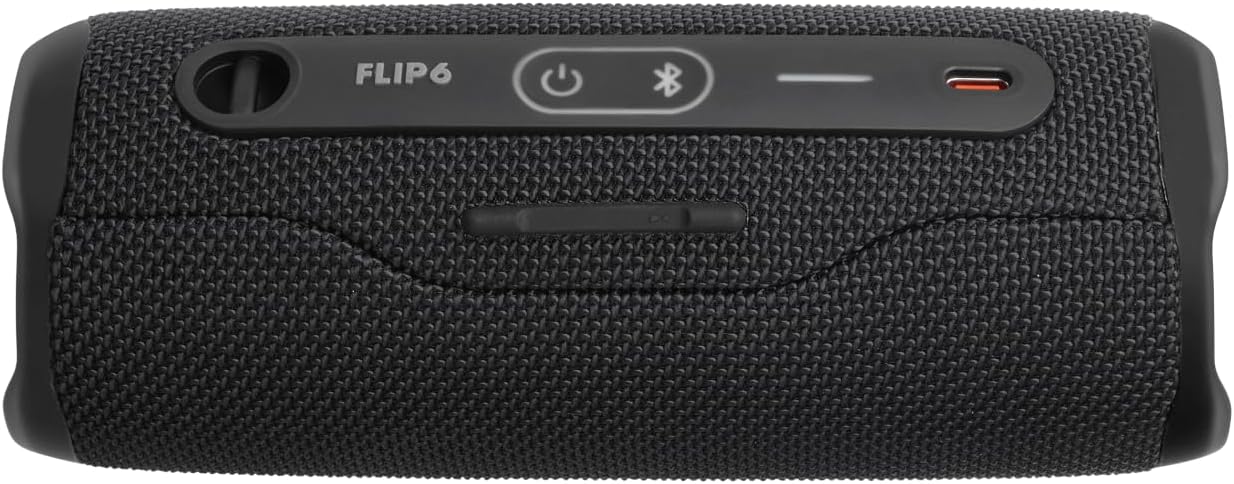 JBL Flip 6 Portable IP67 Waterproof Speaker with Bold JBL Original Pro Sound, 2-Way Speaker, Powerful Sound and Deep Bass, 12 Hours Battery, Safe USB-C Charging Protection - Red, JBLFLIP6RED