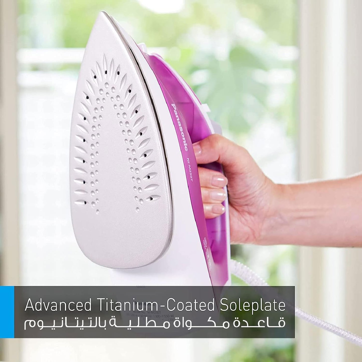 Panasonic - 1550W Steam Iron - Nim250T"Min 1 year manufacturer warranty"