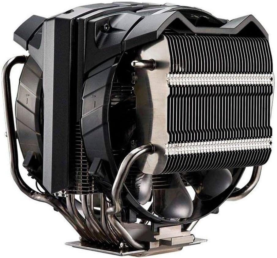 Cooler Master Masterair Ma620M Dual Tower ArGB High Performance Cpu Air Cooler, Sf120R Fan, Hexagon Strip ArGB Lighting, 6 Heat Pipes, Copper Plated Base For Amd Ryzen/Intel Lga1151