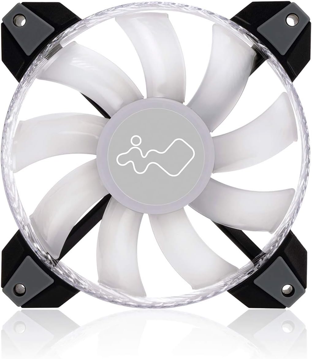 IN WIN Inwin Saturn 120mm ADDRessable RGB Triple Fan Kit (Controller Included)