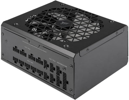 Corsair RM1200x SHIFT Fully Modular ATX Power Supply - Modular Side Interface - ATX 3.0 & PCIe 5.0 Compliant - Zero RPM Fan Mode - 105°C-Rated Capacitors - 80 PLUS Gold Efficiency - Black - CaveHubs