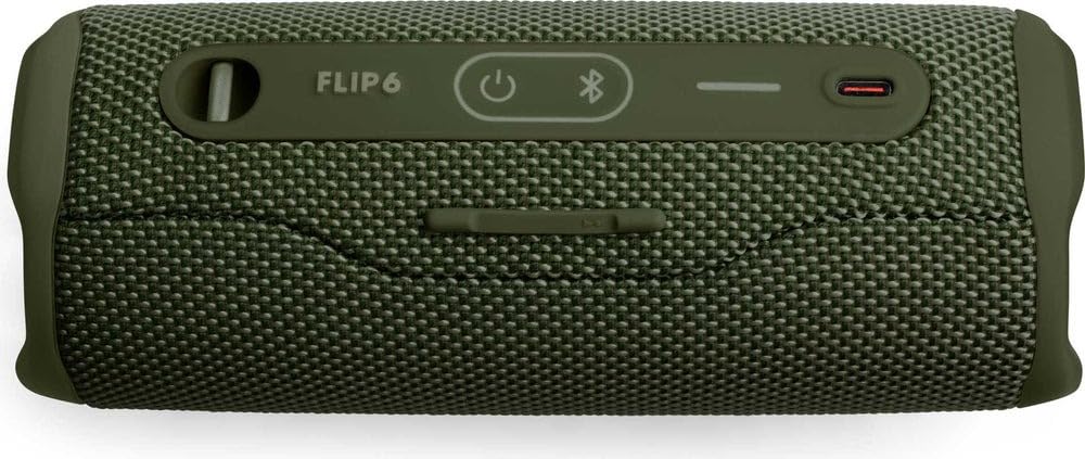 JBL Flip 6 Portable IP67 Waterproof Speaker with Bold JBL Original Pro Sound, 2-Way Speaker, Powerful Sound and Deep Bass, 12 Hours Battery, Safe USB-C Charging Protection - Red, JBLFLIP6RED