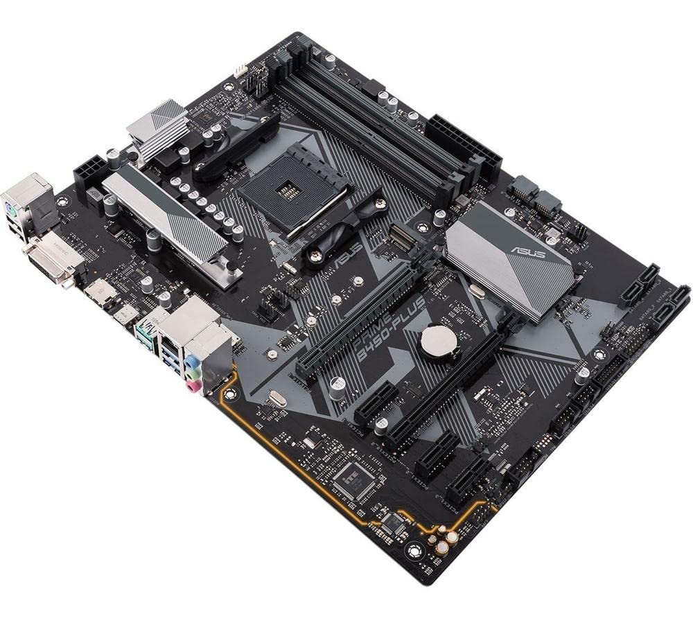 ASUS PRIME B550M-K (AMD B550) (Ryzen AM4) micro ATX motherboard with dual M.2, PCIe 4.0, 1 Gb Ethernet, HDMI/D-Sub/DVI, SATA 6 Gbps, USB 3.2 Gen 2 Type-A