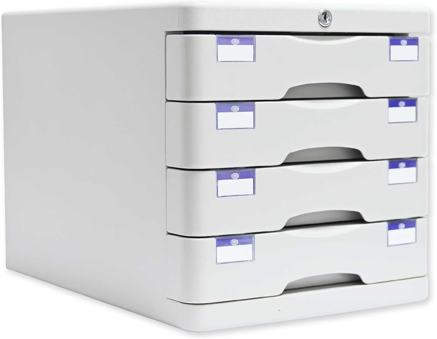 FIS File Cabinet (Plastic) With key, 4 Drawers - FSOTUS-21AK