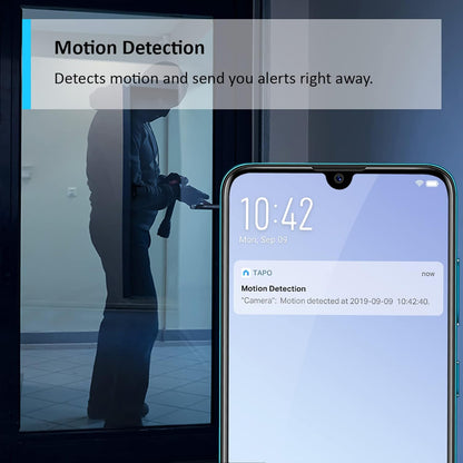 TP-Link Tapo Outdoor Security Camera/CCTV, Weatherproof, No Hub Required, Works with Alexa&Google Home, 3MP High Definition, Built-in Siren with Night Vision, 2-way Audio, SD Storage(Tapo C310)
