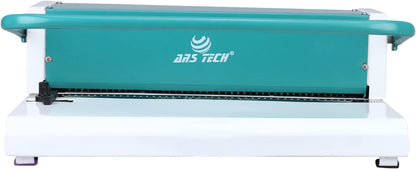 Ars tech A4 39 Holes Spiral Binder Machine (White/Green)