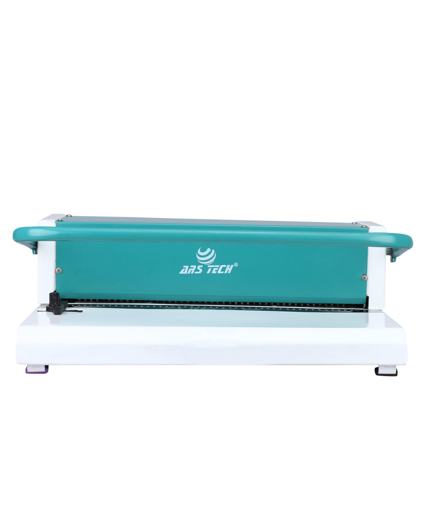 Ars tech A4 39 Holes Spiral Binder Machine (White/Green)