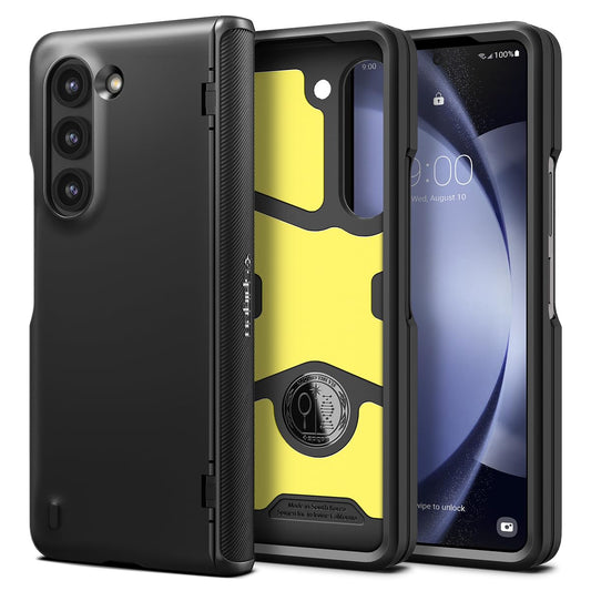 Spigen Slim Armor Pro [Hinge Coverage] designed for Samsung Galaxy Z Fold 5 case cover (2023) - Black