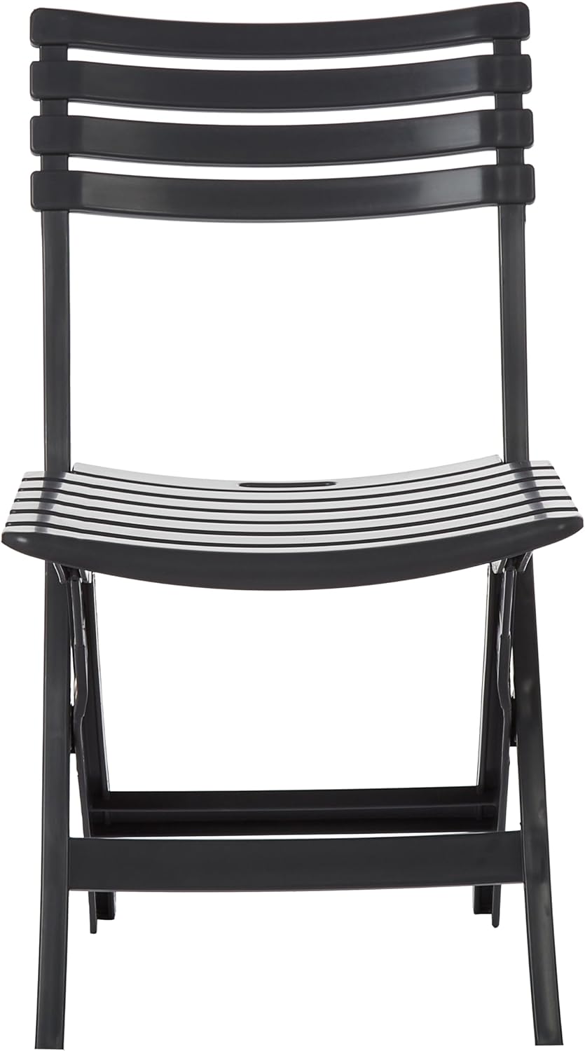 Cosmoplast Folding Chair, Cool Grey