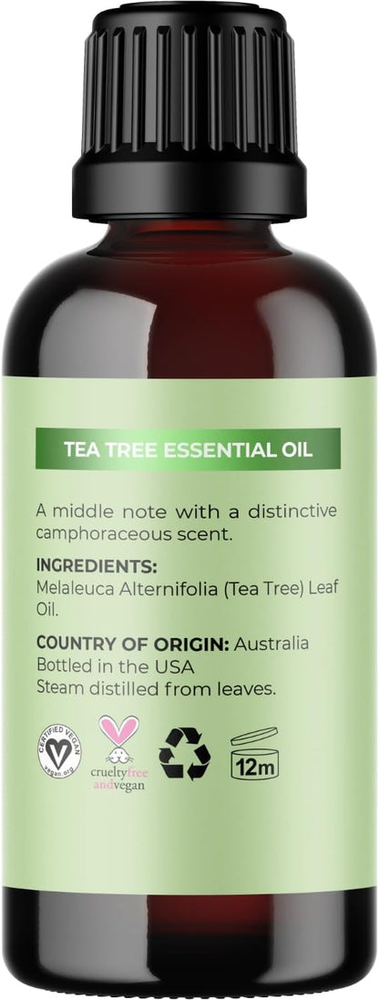 Pure Essential Oil - Premium Therapeutic Grade Essential Oils for Diffuser Plus Healthy Hair Skin and Nails Support - Undiluted (Eucalyptus)