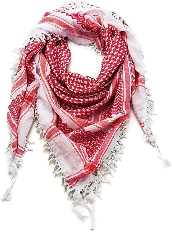 AL JABRI Outdoor Hiking Scarves Hunting Tactical Desert Arab Scarf Keffiyeh Shemagh Shawl Scarve Wrap. Head Neck Scarf, Men Head Scarf