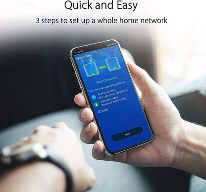 ASUS ZenWiFi XT9 AX7800 Tri-Band WiFi 6 Mesh WiFi System, 802.11ax, up to 5700 sq ft & 6+ rooms, AiMesh, Lifetime Free Internet Security, Parental Controls, Easy Setup, 2.5G WAN port