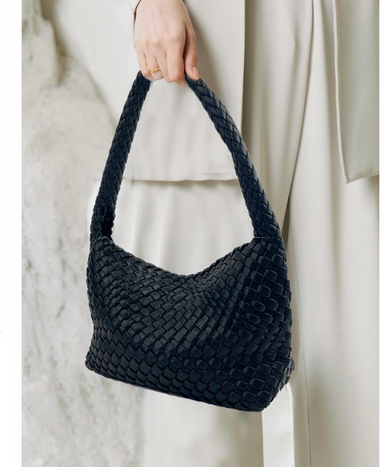 Fashion Designer Handbags and Purses Women Shoulder Bag Casual Versatile Hand Woven Shopping Totes Ladies Underarm Bags