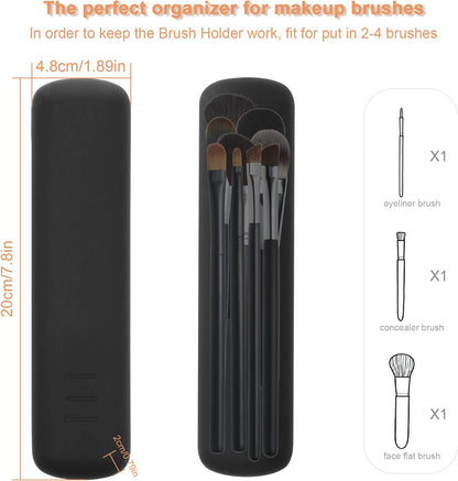 FERYES Travel Makeup Brush Holder